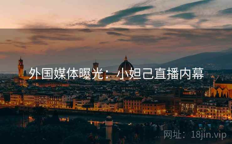 外国媒体曝光：小妲己直播内幕  第2张