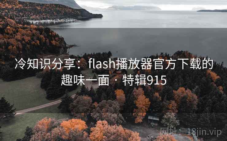 冷知识分享:flash播放器官方下载的趣味一面 · 特辑915 第1张 冷知识分享:flash播放器官方下载的趣味一面 · 特辑915 第1张
